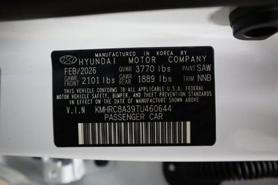 2026 Hyundai VENUE SEL FWD