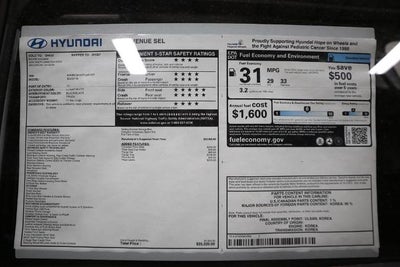 2026 Hyundai VENUE SEL FWD