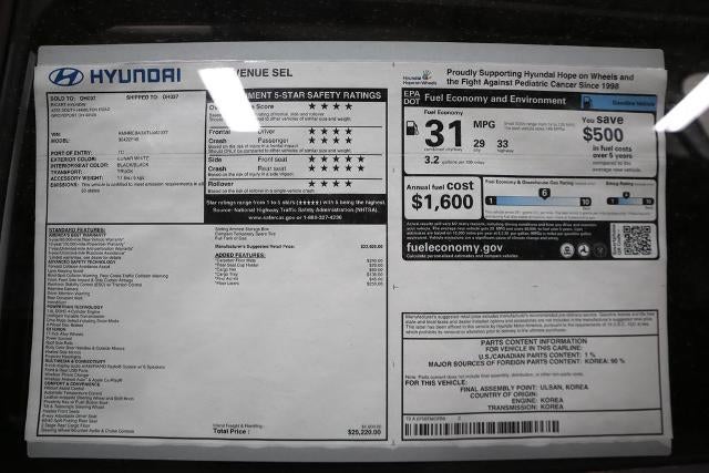 2026 Hyundai VENUE SEL FWD