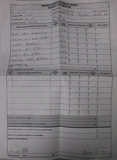 2018 Hyundai SANTA FE SPORT 2.4L