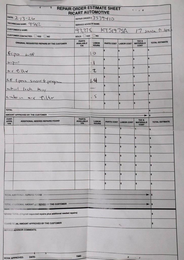 2017 Hyundai SANTA FE SPORT 2.4L