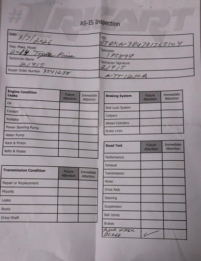 2014 Toyota Prius Four