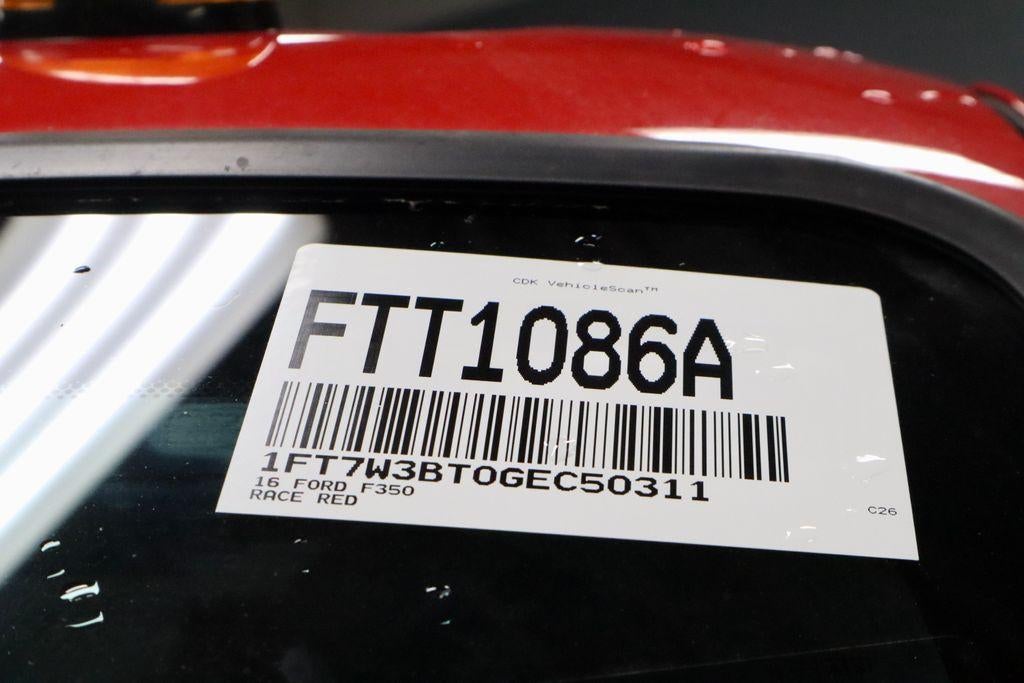 2016 Ford Super Duty F-350 SRW 4WD Crew Cab 6-3/4 Ft Box XLT