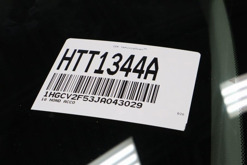 2018 Honda Accord Sedan EX-L 2.0T Automatic