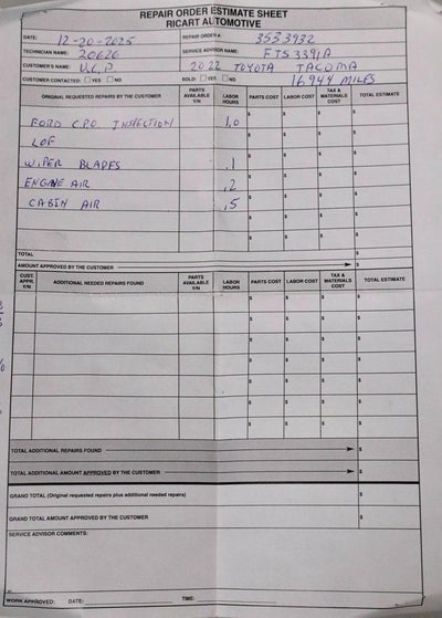 2022 Toyota Tacoma 4WD 4WD TRD Sport Double Cab 5' Bed V6 MT (Natl)