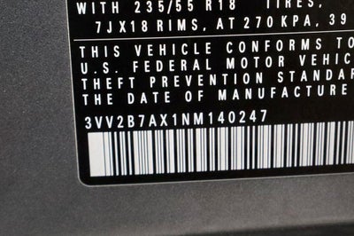 2022 Volkswagen Tiguan 2.0T SE 4MOTION