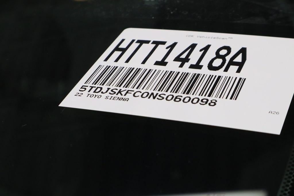 2022 Toyota Sienna XLE AWD 7-Passenger (Natl)