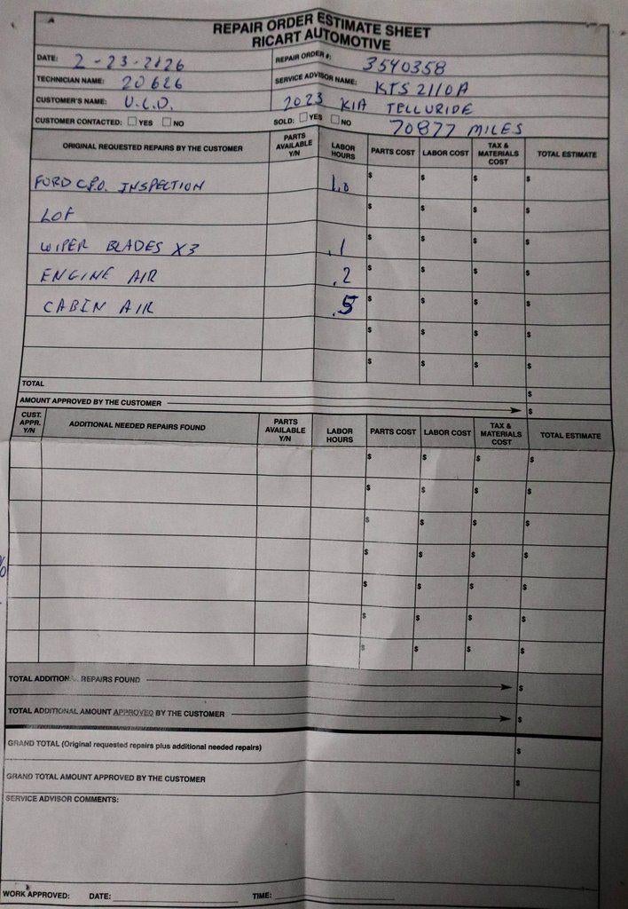 2023 Kia Telluride EX FWD