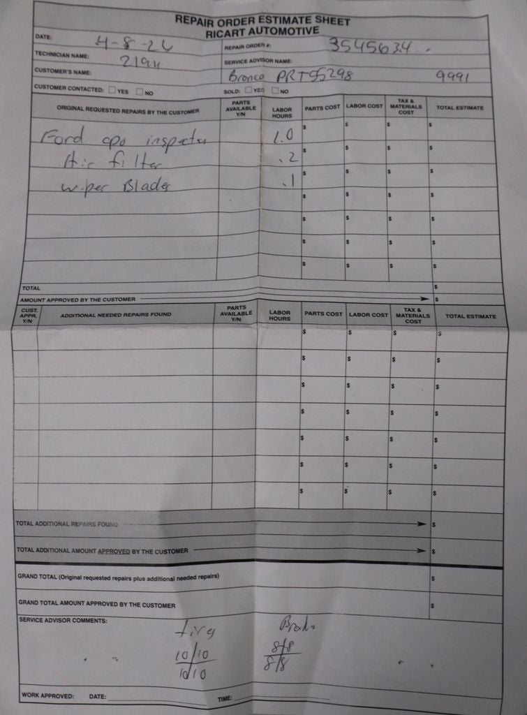 2025 Ford Bronco Outer Banks