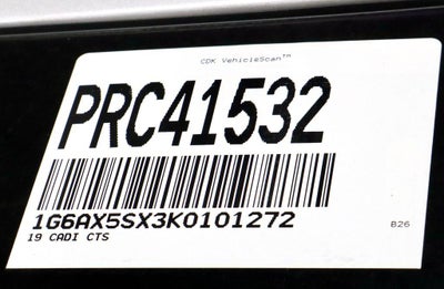 2019 Cadillac CTS Sedan 2.0L Turbo Luxury