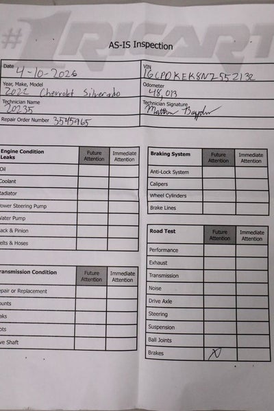 2022 Chevrolet Silverado 1500 LT