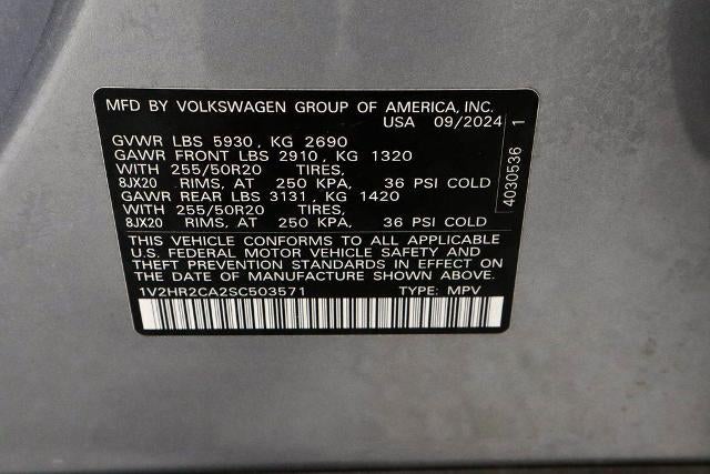 2025 Volkswagen Atlas 2.0T SE w/Technology