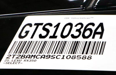 2025 Lexus RX 350 350 Luxury