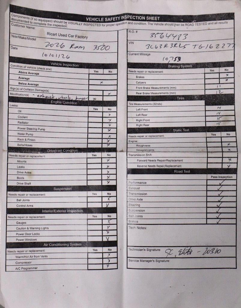 2026 RAM 3500 Limited