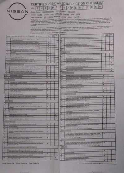 2023 Nissan Kicks SV