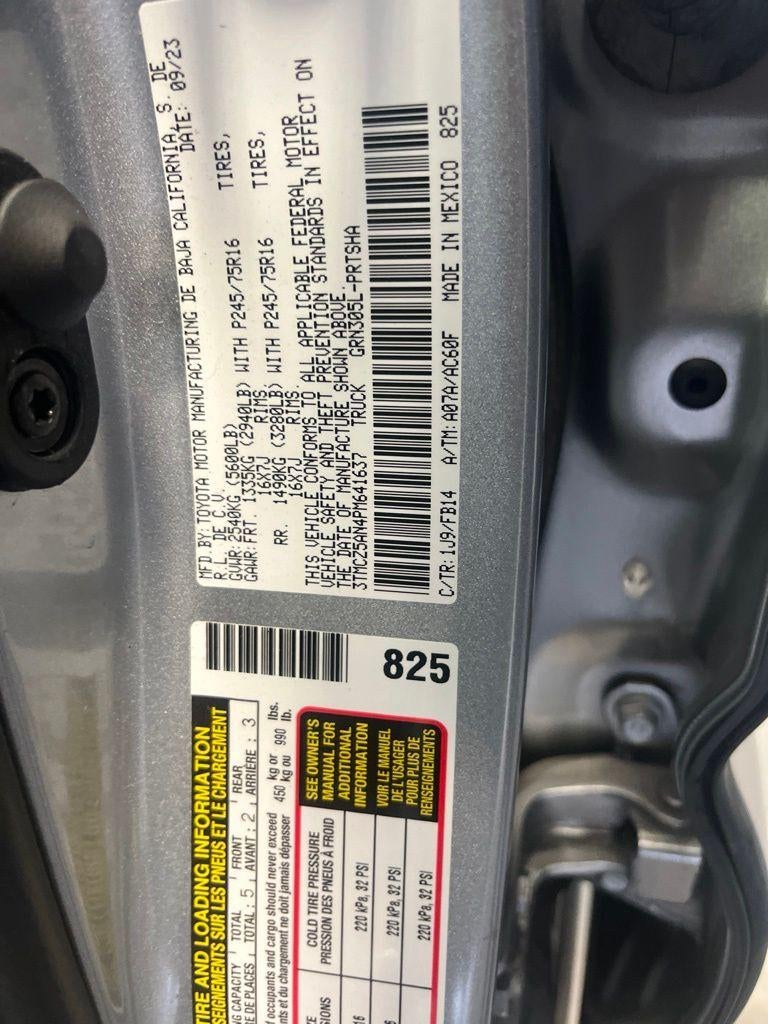 2023 Toyota Tacoma 4WD SR