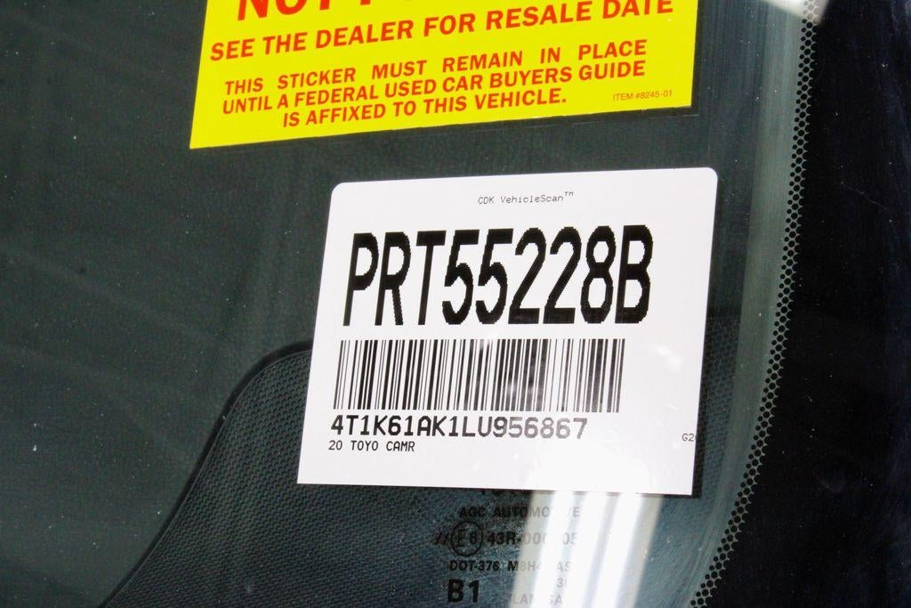 2020 Toyota Camry XSE