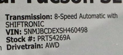 2025 Hyundai TUCSON SEL