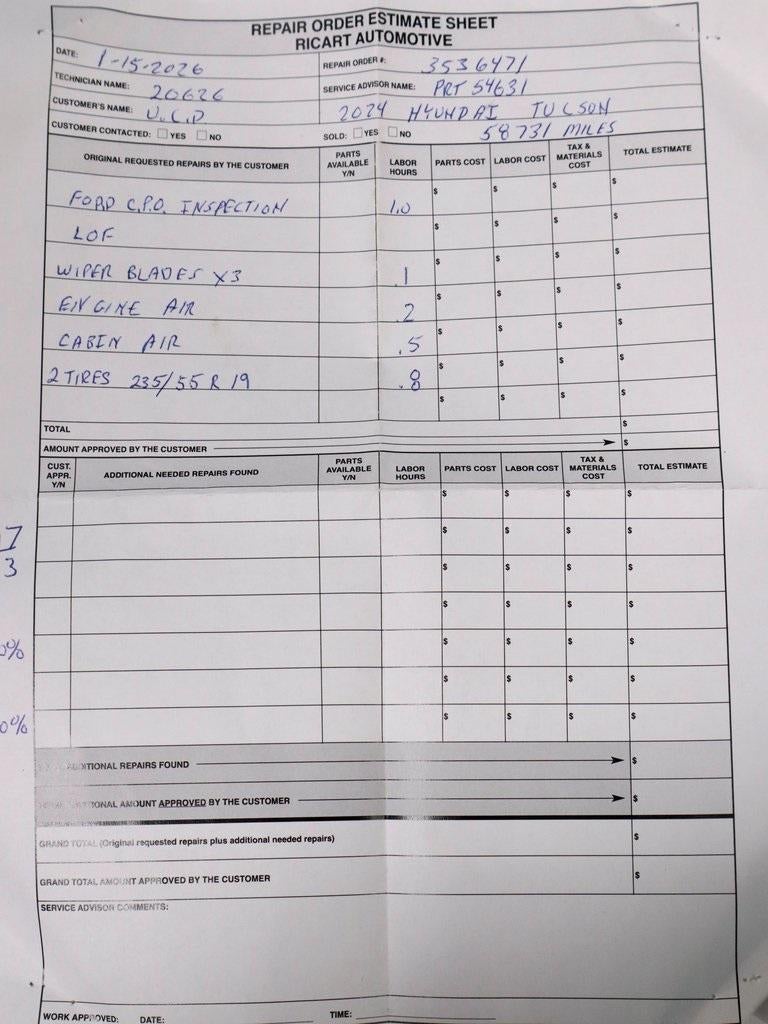 2024 Hyundai TUCSON Limited