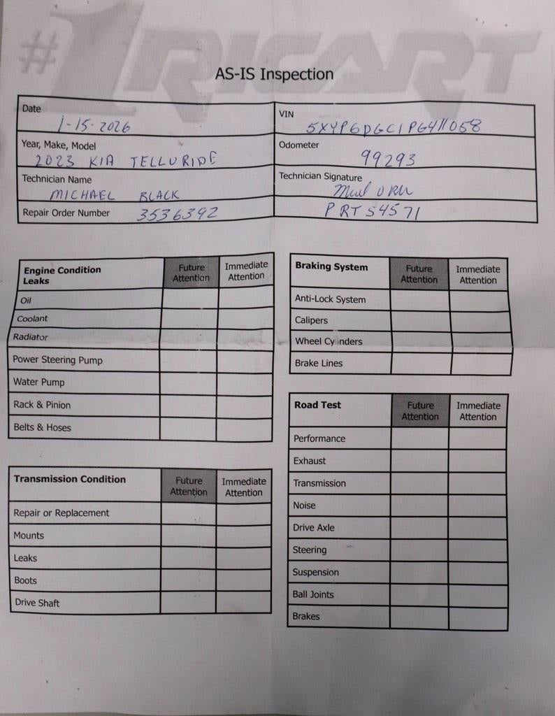 2023 Kia Telluride S