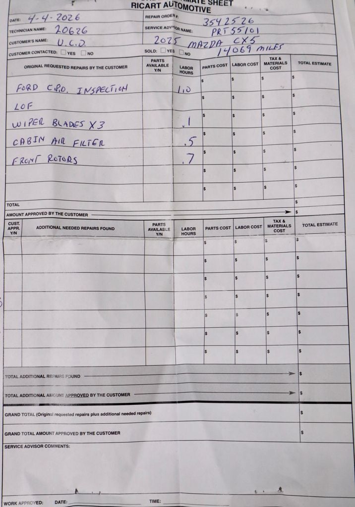 2025 Mazda Mazda CX-5 2.5 S Select Package