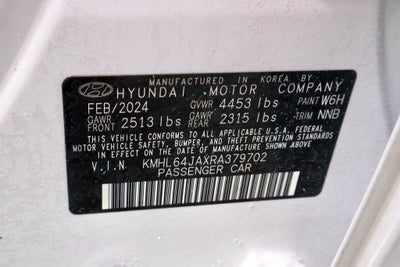 2024 Hyundai SONATA SEL
