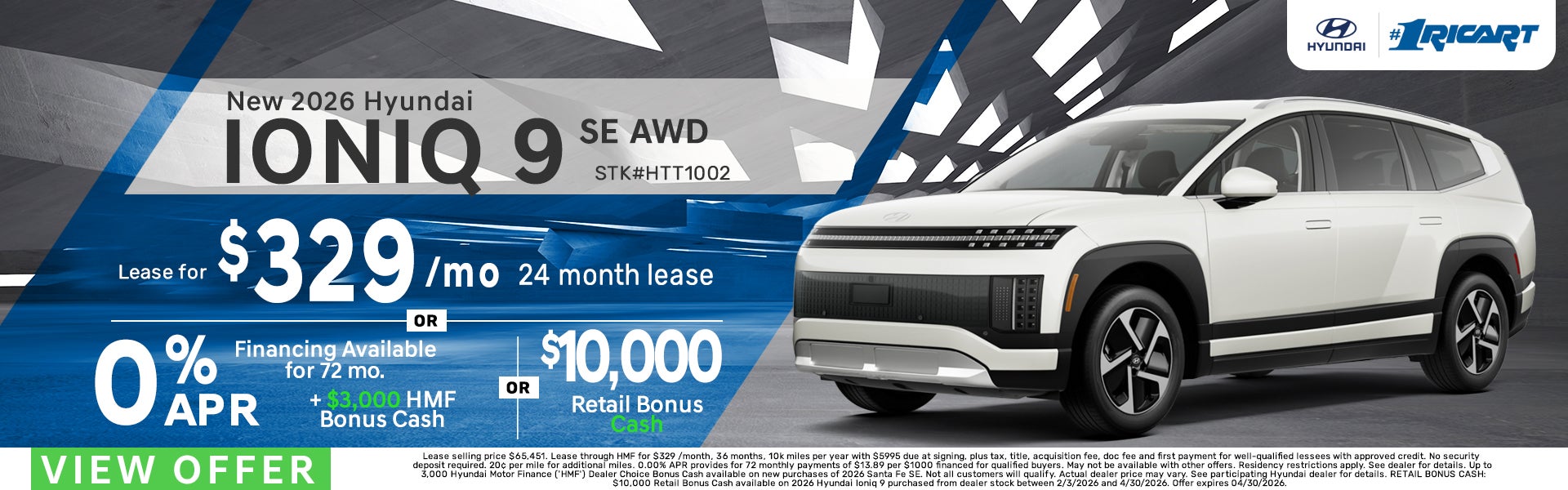 2026 Hyundai IONIQ 9